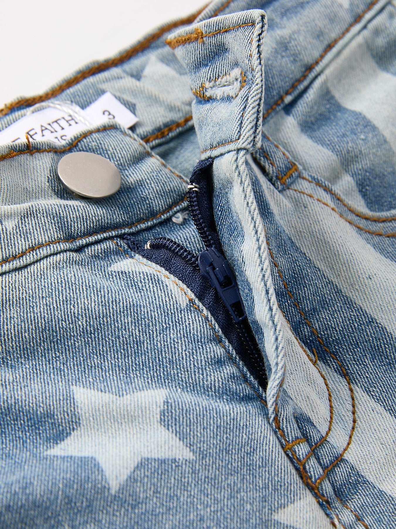 4th of July Patriotic Star Stripe Flare Jeans