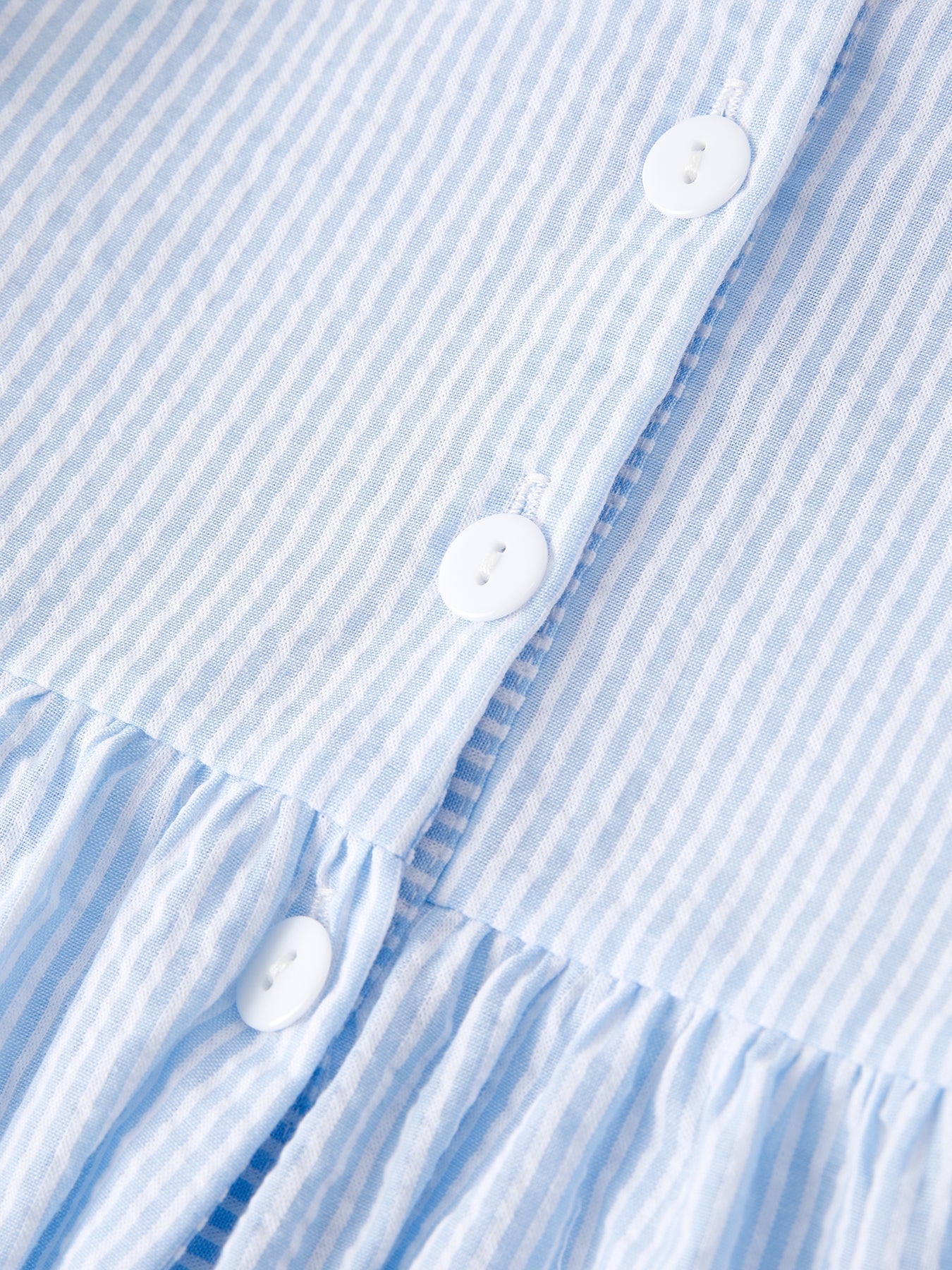 4th of july Girls' Smocking Star Embroidered Dress