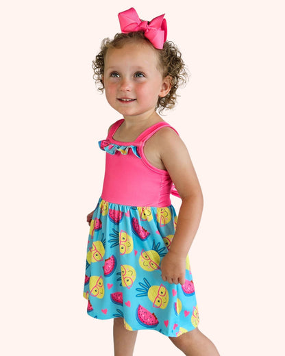 SALE Pineapple Party Dress