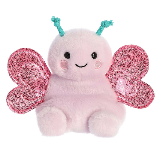 5" Plush Petunia Butterfly Palm Pal