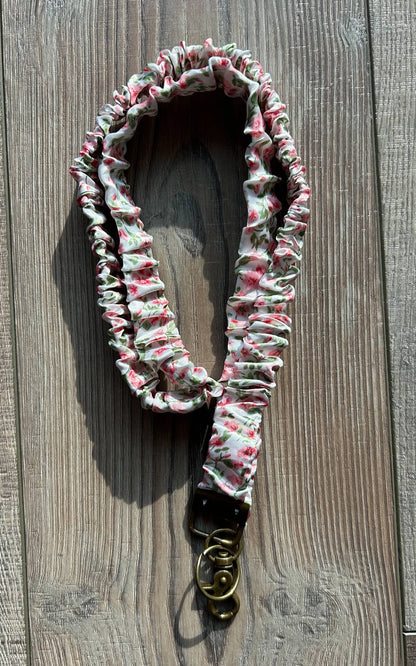 Silk Scrunchie Lanyard