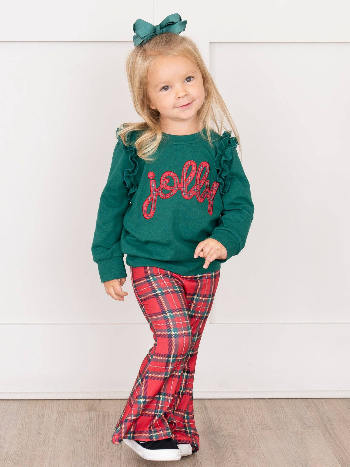 Jolly Dance Embroidered Bell Bottom Outfit