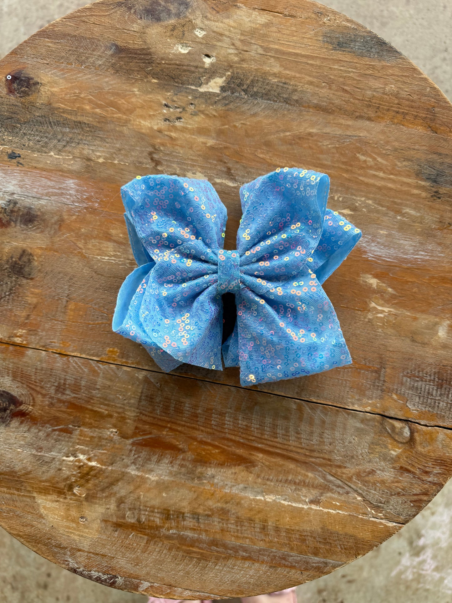 Sequin 7 inch bows