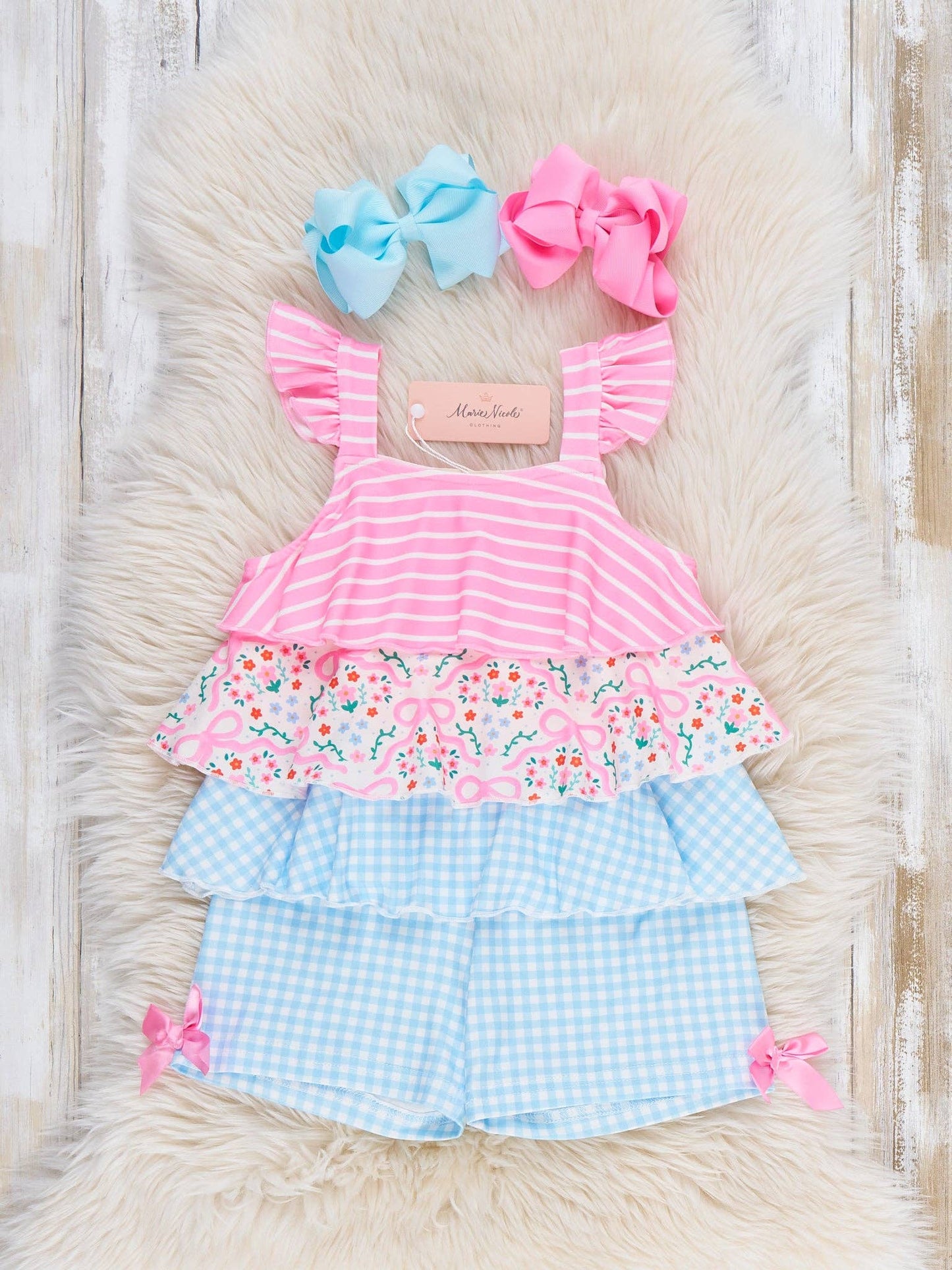 Garden Twirl Tiered Outfit