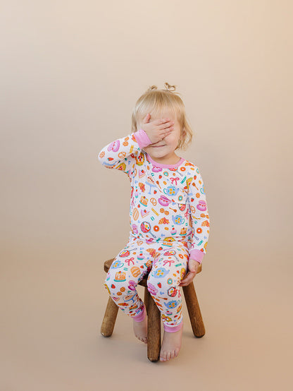 Bamboo Two Piece Set | Breakfast Whimsy