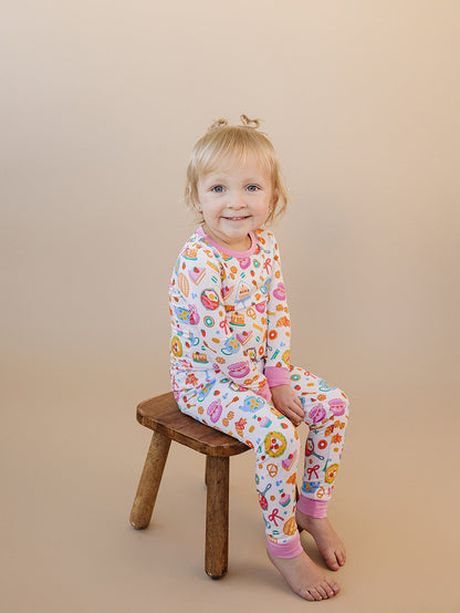 Bamboo Two Piece Set | Breakfast Whimsy