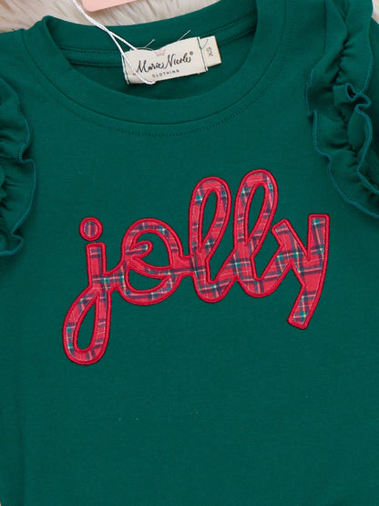 Jolly Dance Embroidered Bell Bottom Outfit