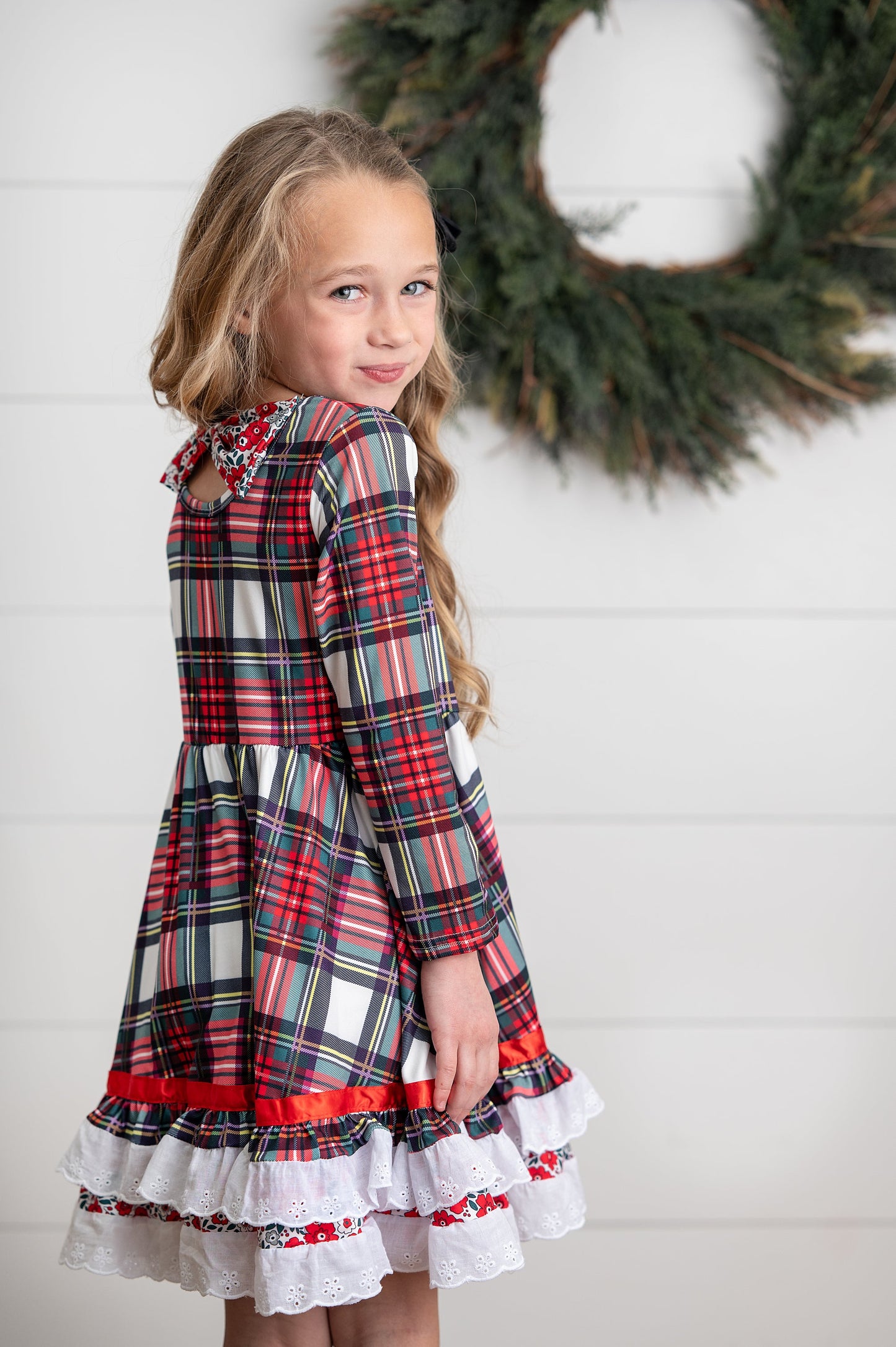 Christmas Plaid Dress