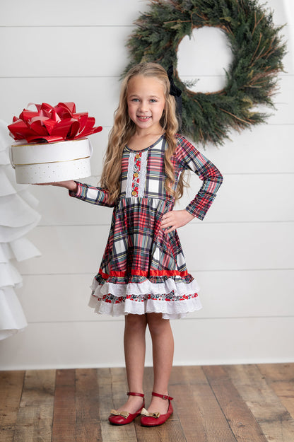 Christmas Plaid Dress