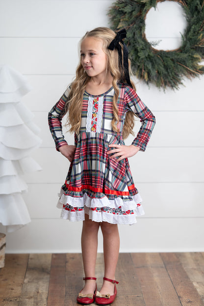 Christmas Plaid Dress