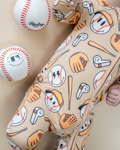 Bamboo Zip Romper | Cool Catch