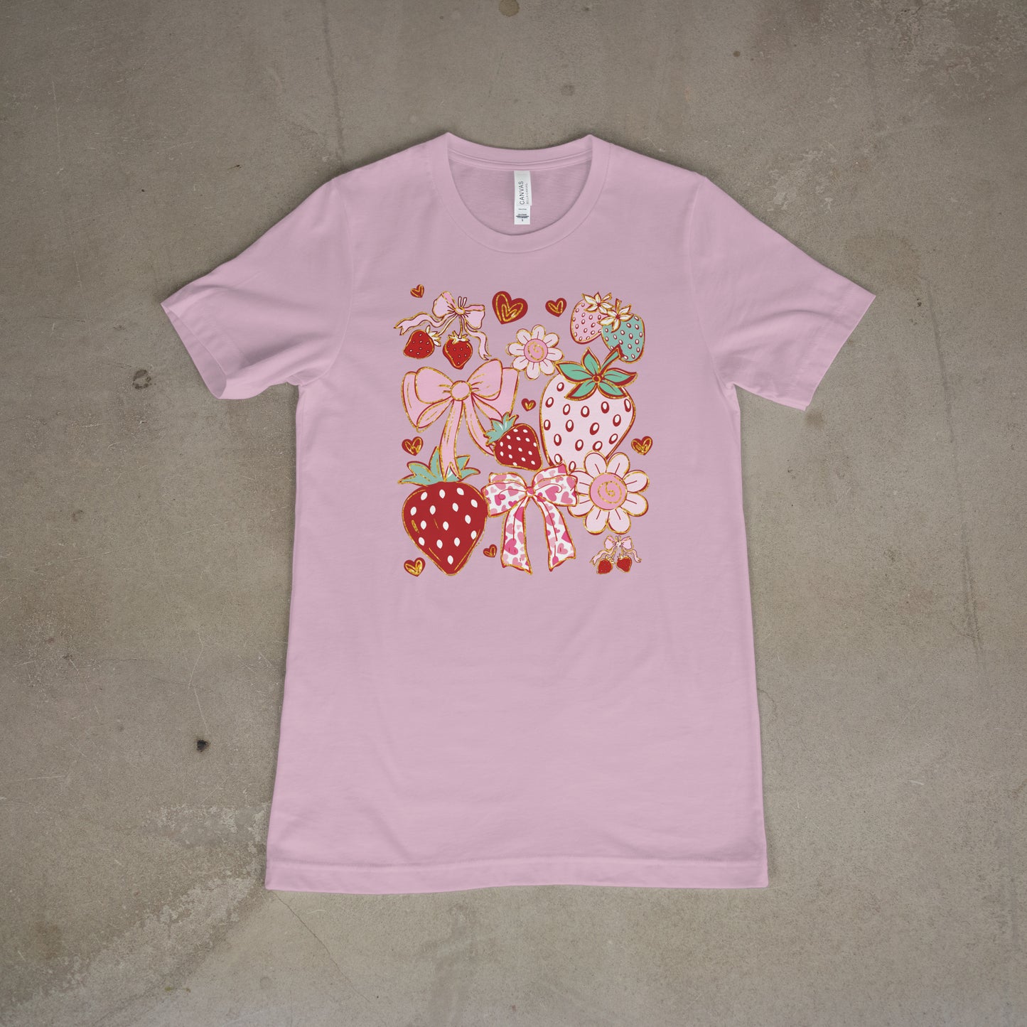 Berry Sweet Bows & Blooms Tee