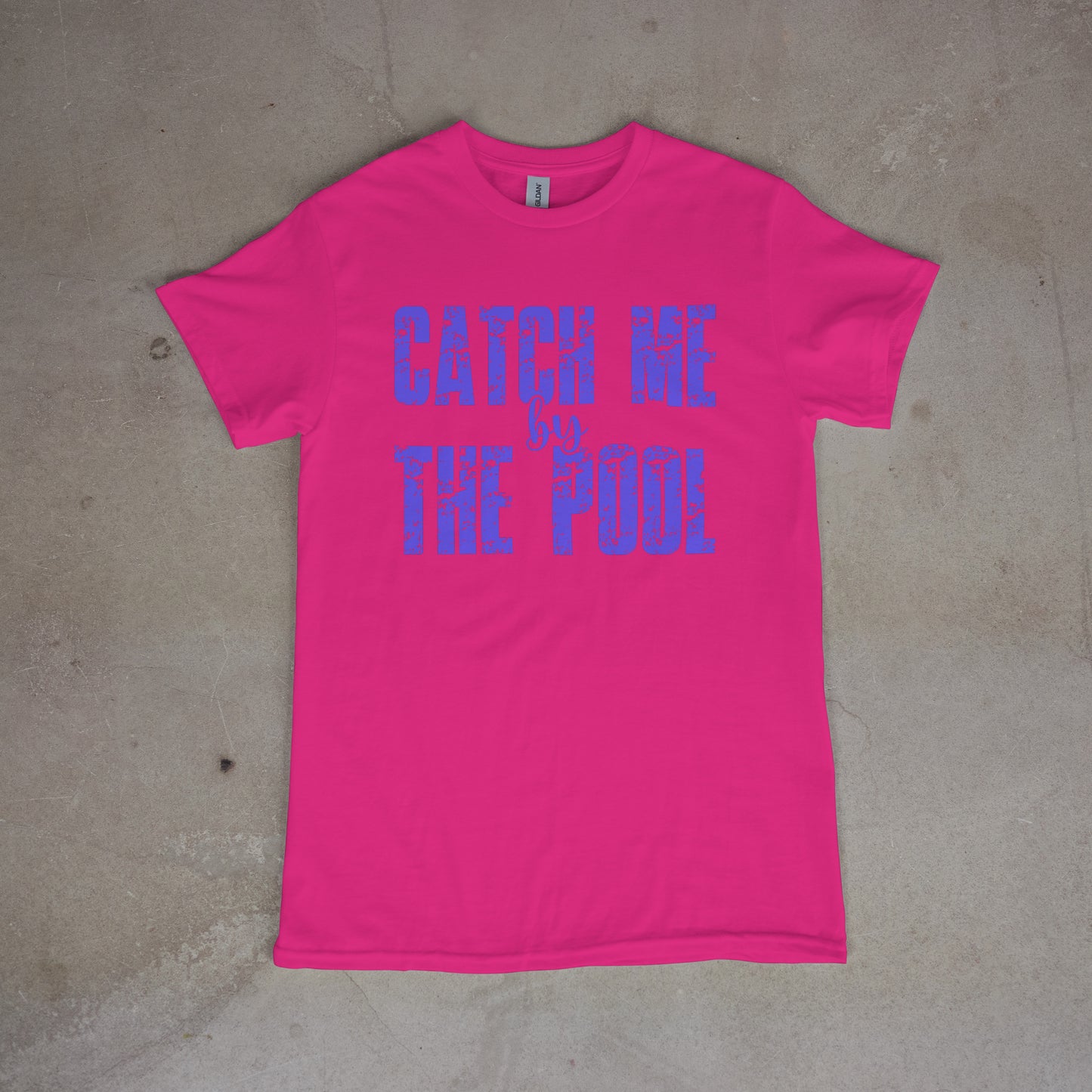 Catch Me By the Pool Graphic Tee or Tank – Summer Shirt
