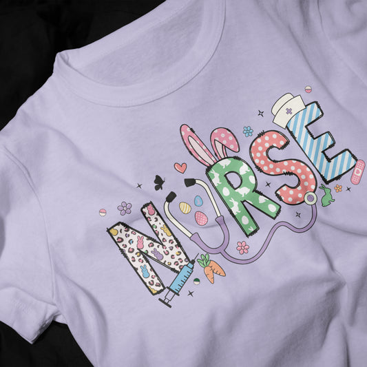 Easter Nurse Graphic T-Shirt