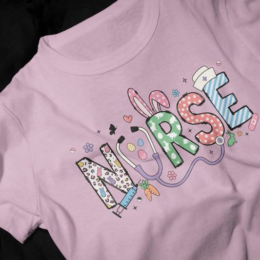 Easter Nurse Graphic T-Shirt
