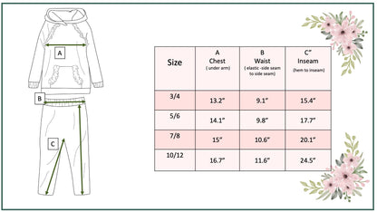 Blush Check Holly Pant Set