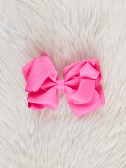 Double Layer Bow – 5 Inch | Available in 40 Gorgeous Colors