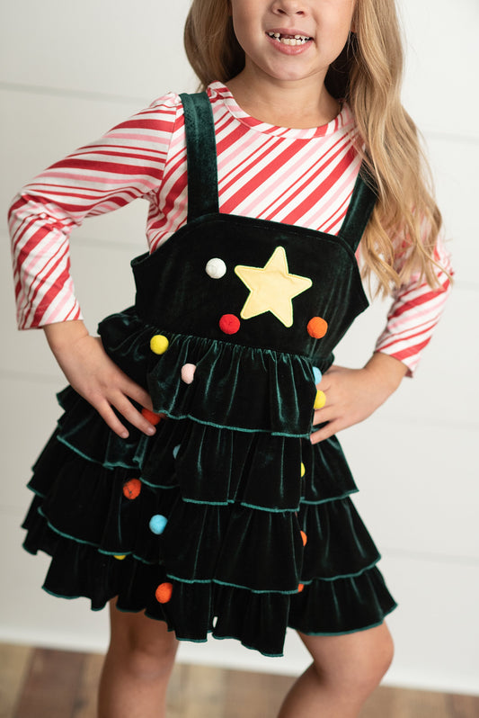 Christmas Tree Dress Set