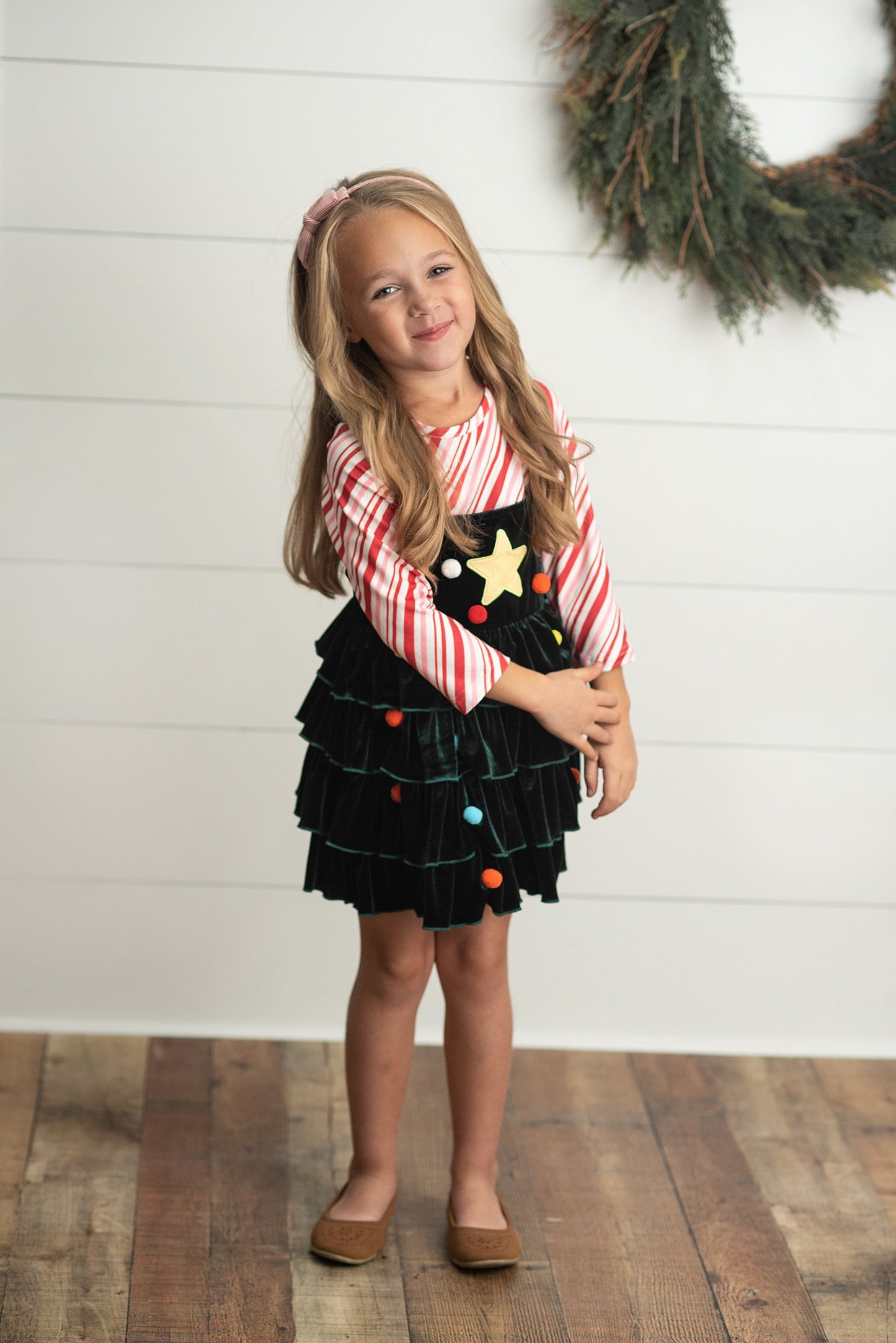 Christmas Tree Dress Set