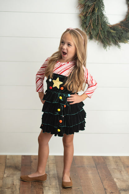 Christmas Tree Dress Set