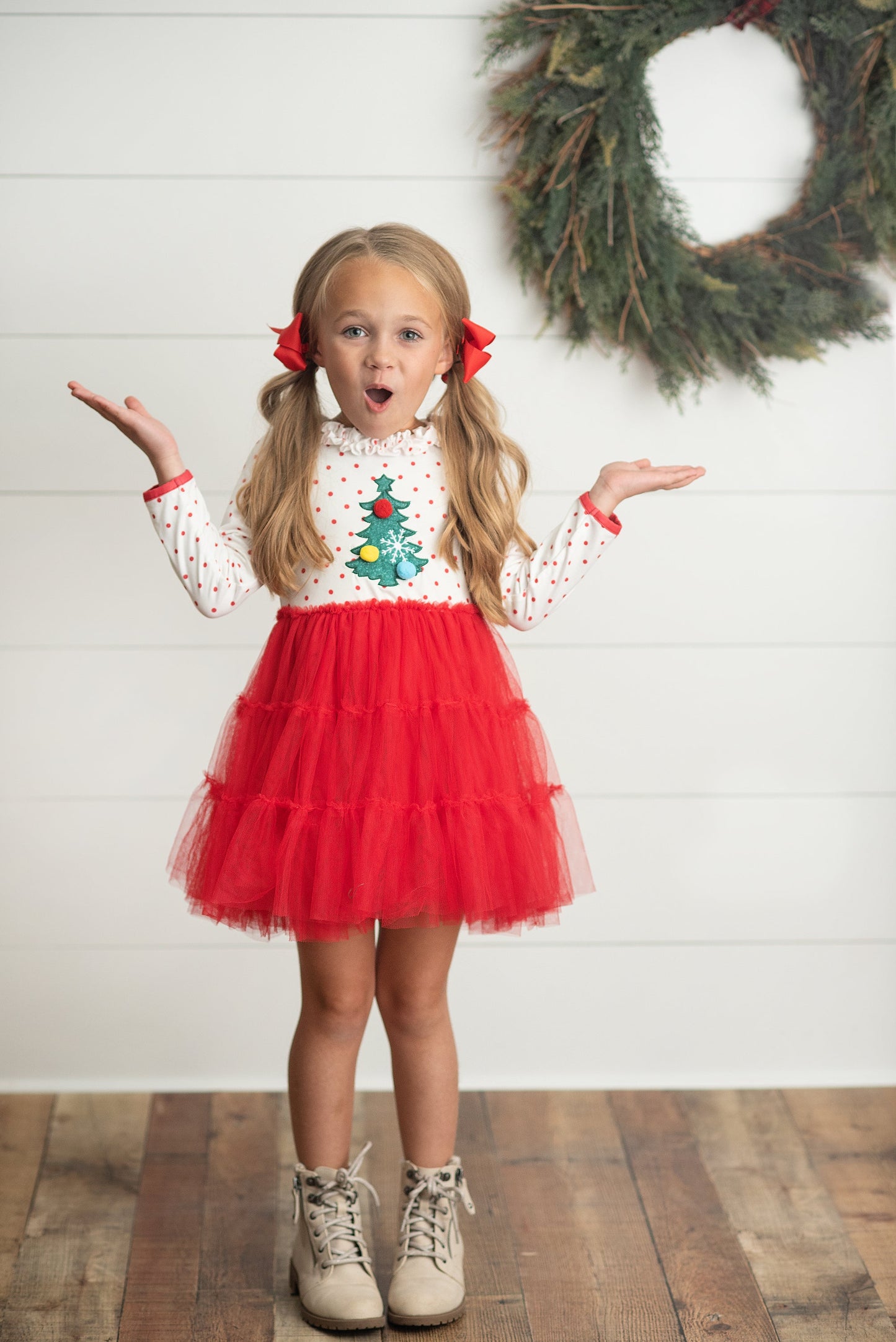 Christmas Tree Tulle Dress