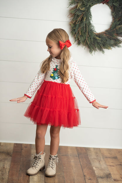 Christmas Tree Tulle Dress
