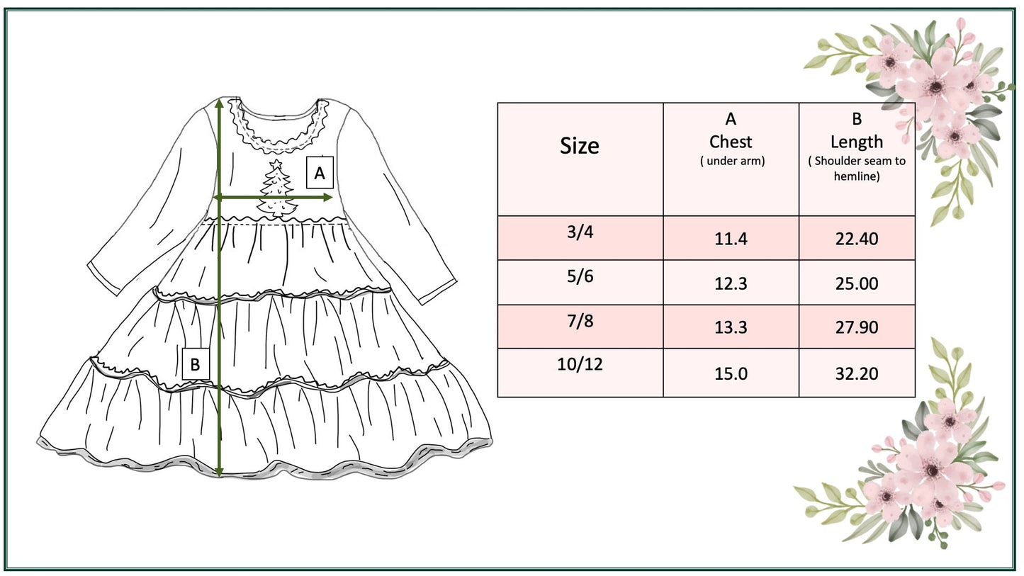 Christmas Tree Tulle Dress