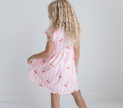 Claire Cherry Dress