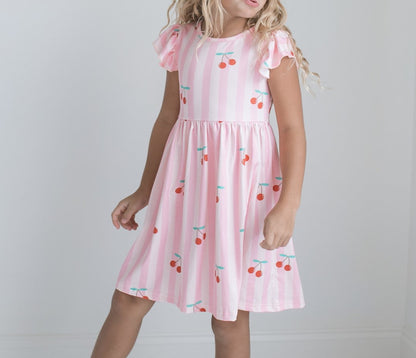 Claire Cherry Dress