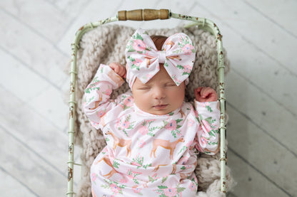 Cowgirl Baby Gown
