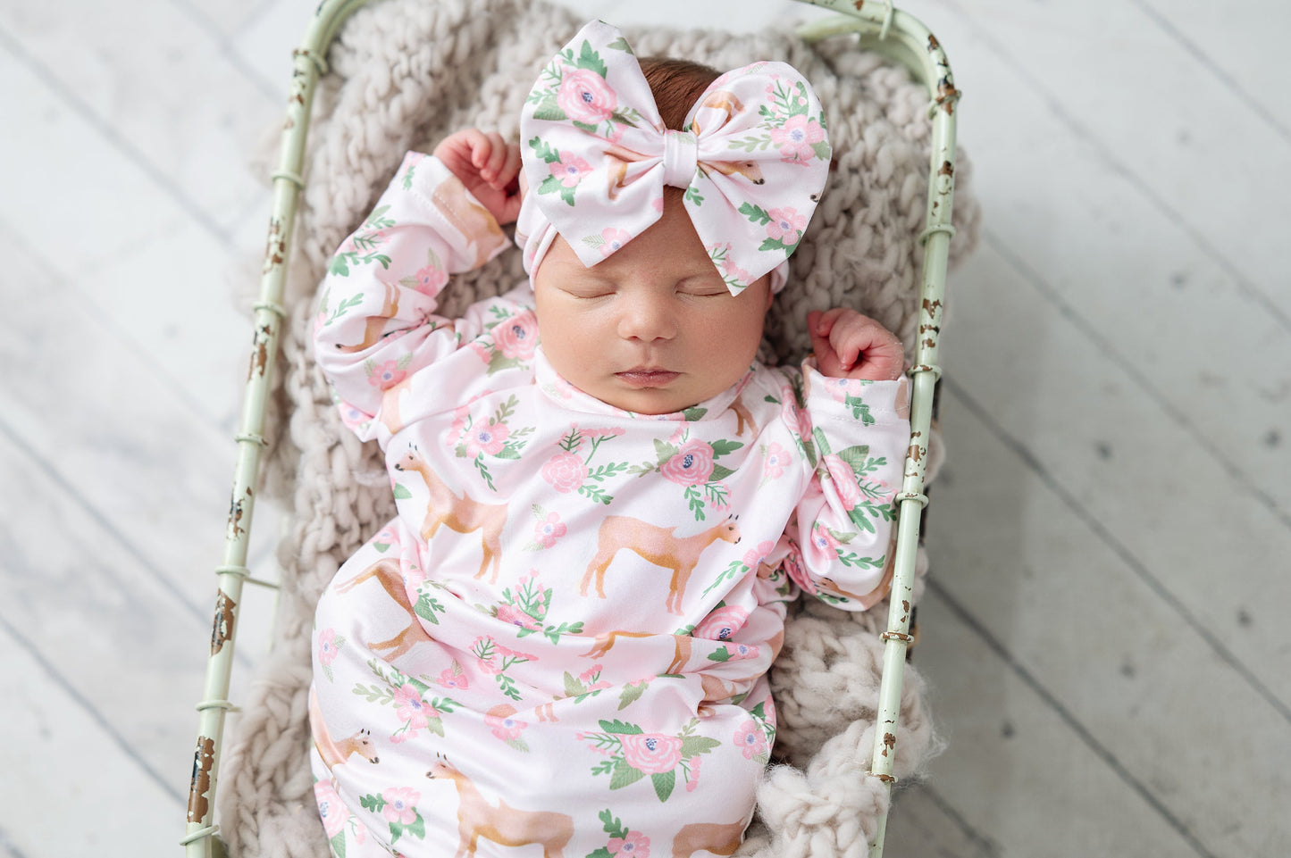 Cowgirl Baby Gown