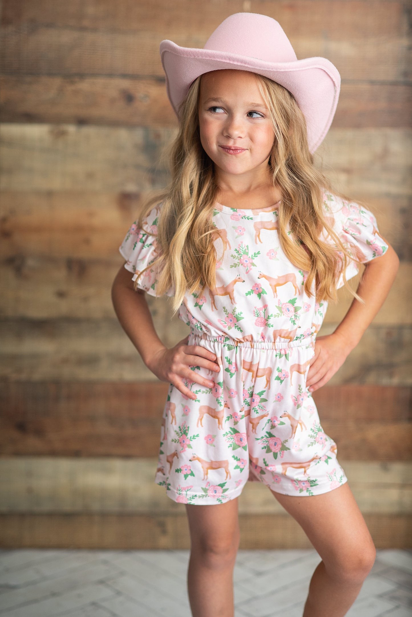 Horse Flutter Shortie Set