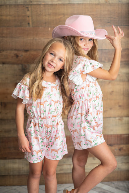 Horse Flutter Shortie Set