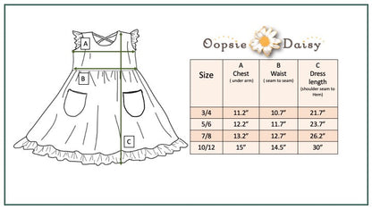 Check Floral Twirl Dress