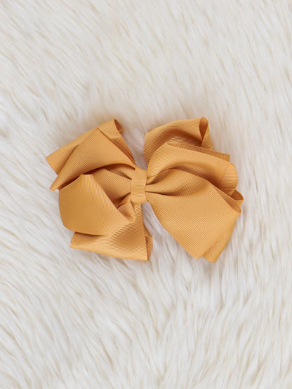 Double Layer Bow – 5 Inch | Available in 40 Gorgeous Colors