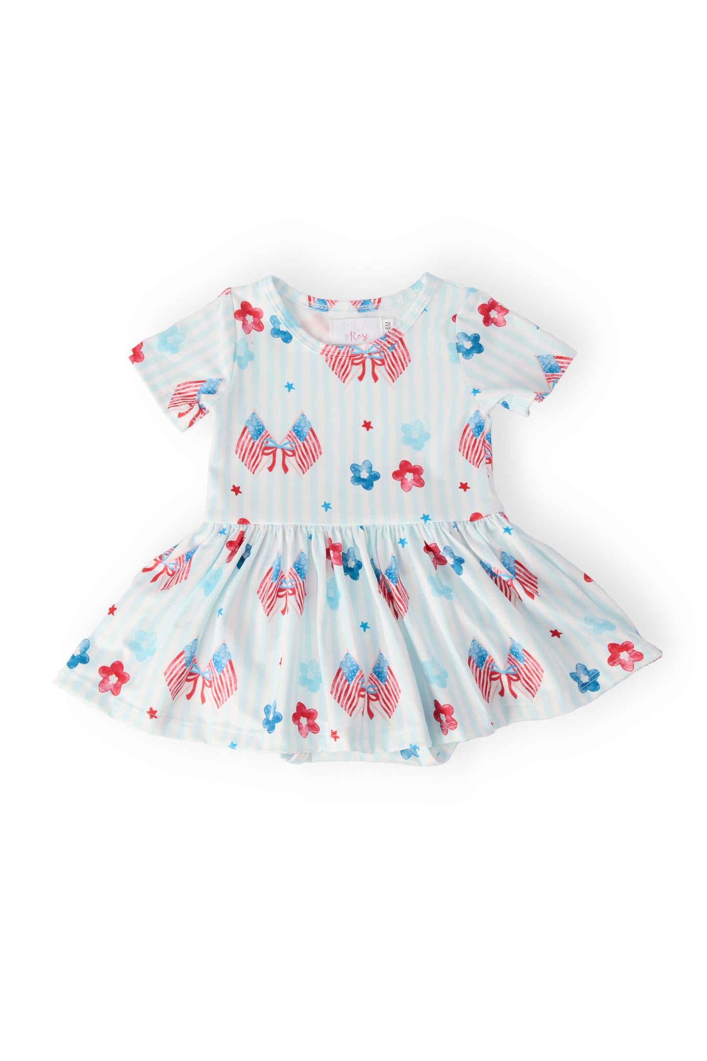 Home of the Brave S/S Twirl Bodysuit