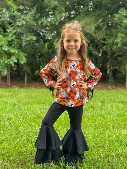 Basic but Bold Double Bell Bottoms