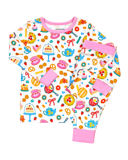 Bamboo Two Piece Set | Breakfast Whimsy