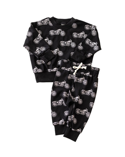 Jogger Set | Born to Ride Black