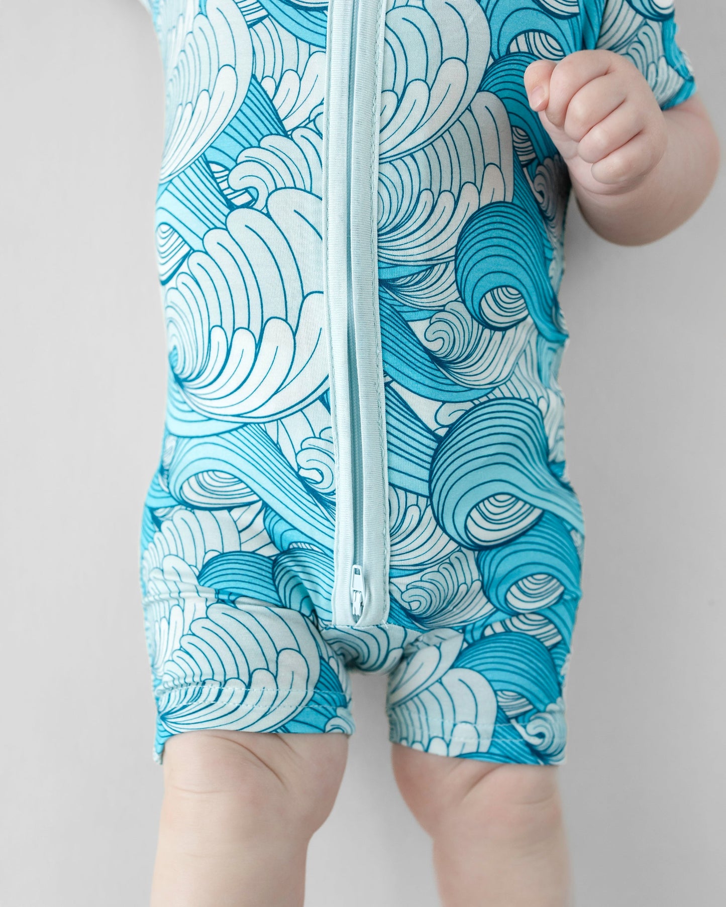 Bamboo Shorty Romper | Delmar