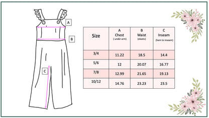 Pink Flower Jumpsuit