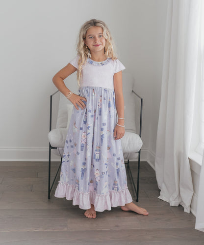 Lavender Nutcracker Lounge Gown