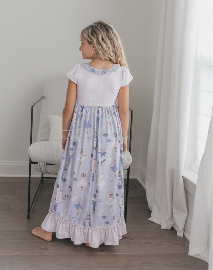 Lavender Nutcracker Lounge Gown