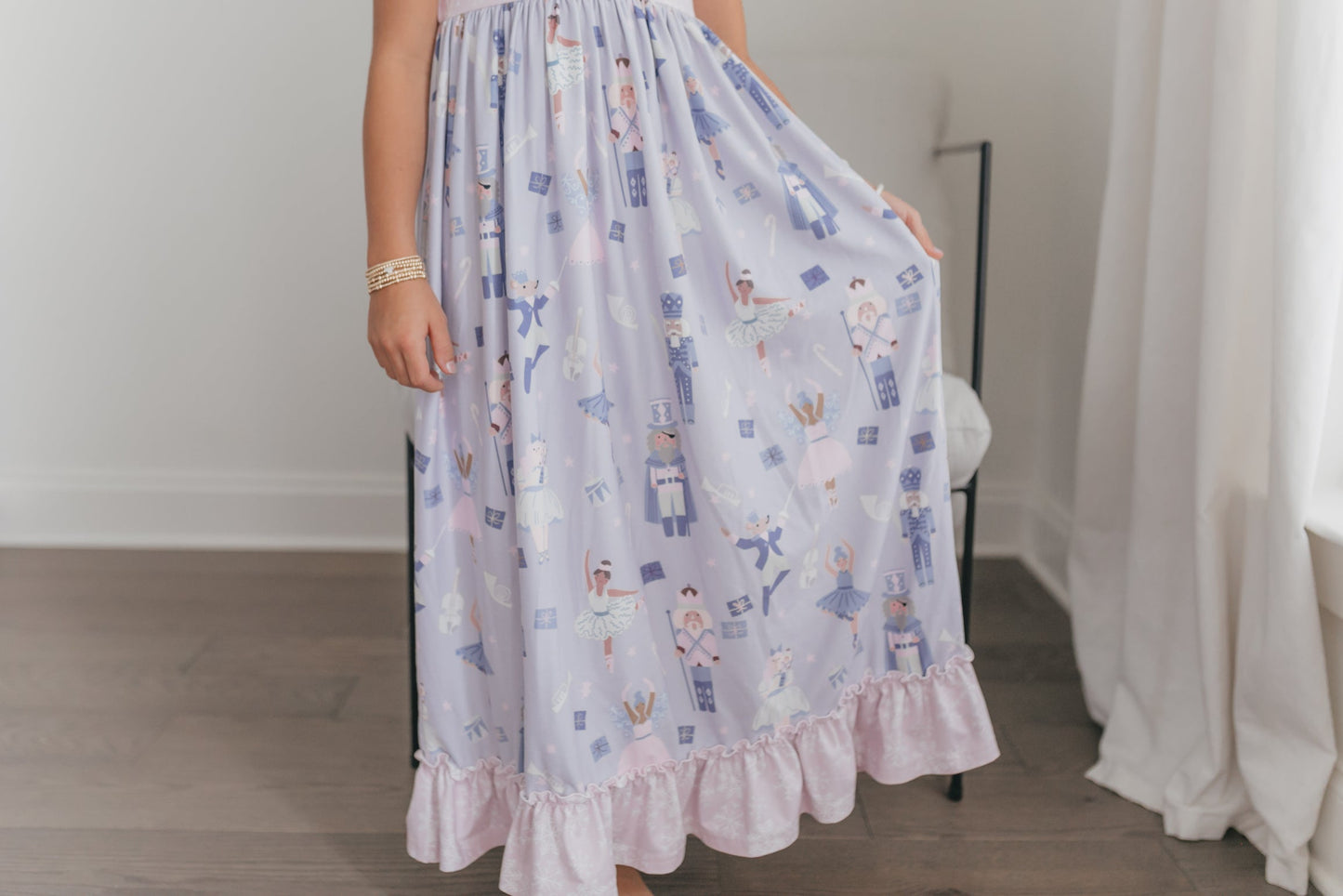 Lavender Nutcracker Lounge Gown