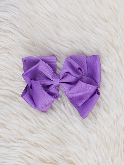 Double Layer Bow – 5 Inch | Available in 40 Gorgeous Colors