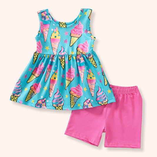 Pete + Lucy Ice Cream Dream 2-Piece Set