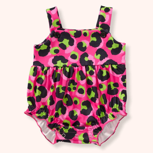 Neon Leopard - Romper