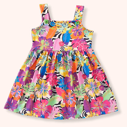 SALE Tropical Hibiscus Dress