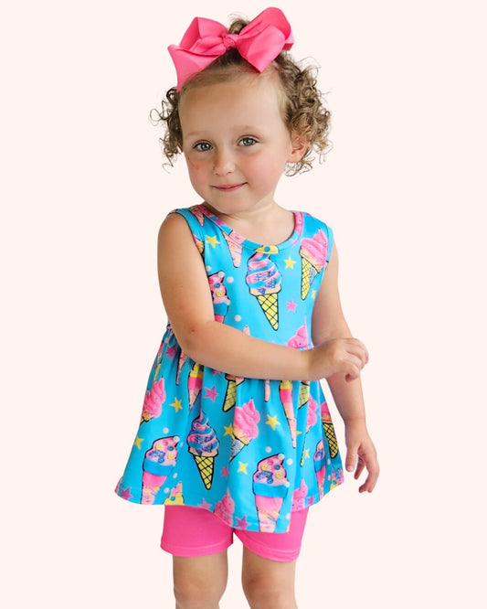Pete + Lucy Ice Cream Dream 2-Piece Set