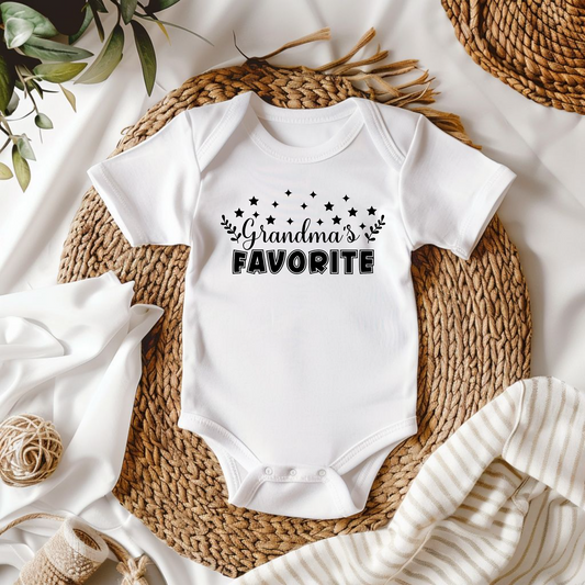 Grandma’s Favorite Baby Bodysuit